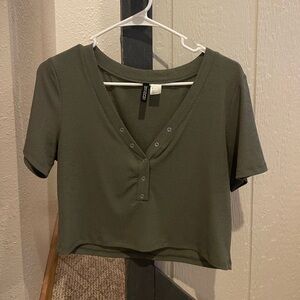 H&M Cropped Tee